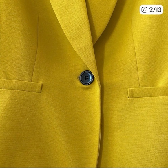 Yellow Women's Blazer 9&CO 💛 - Picture 2 of 9